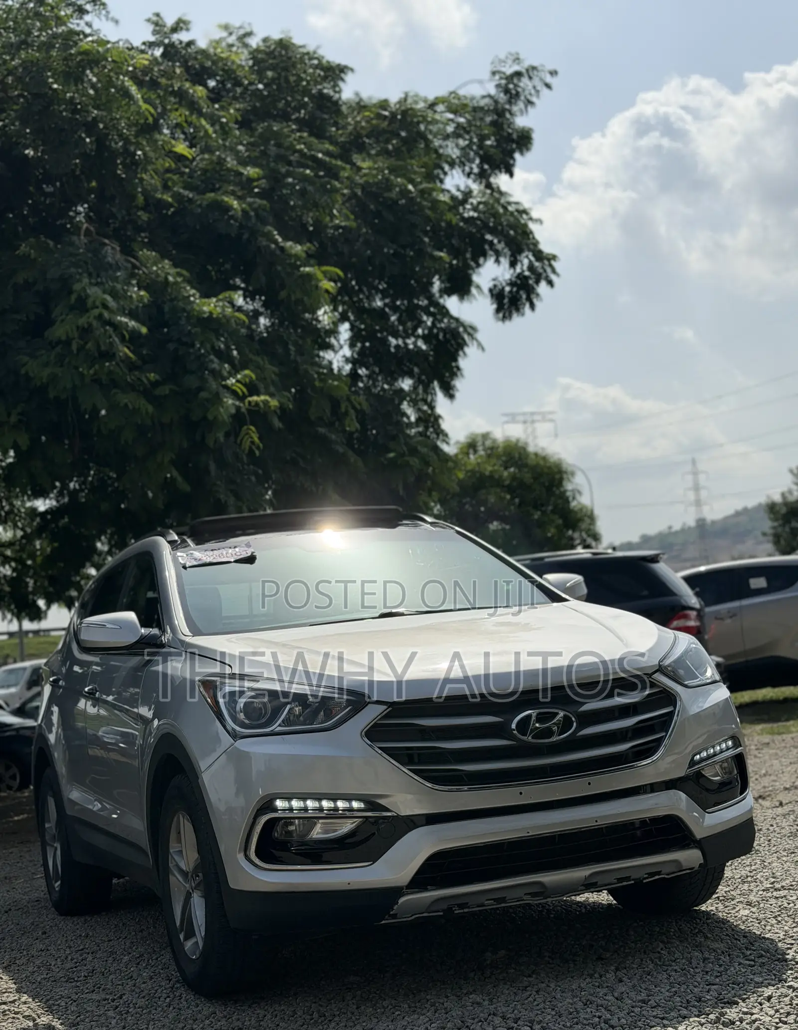 Hyundai Santa Fe SE AWD 2017 Silver