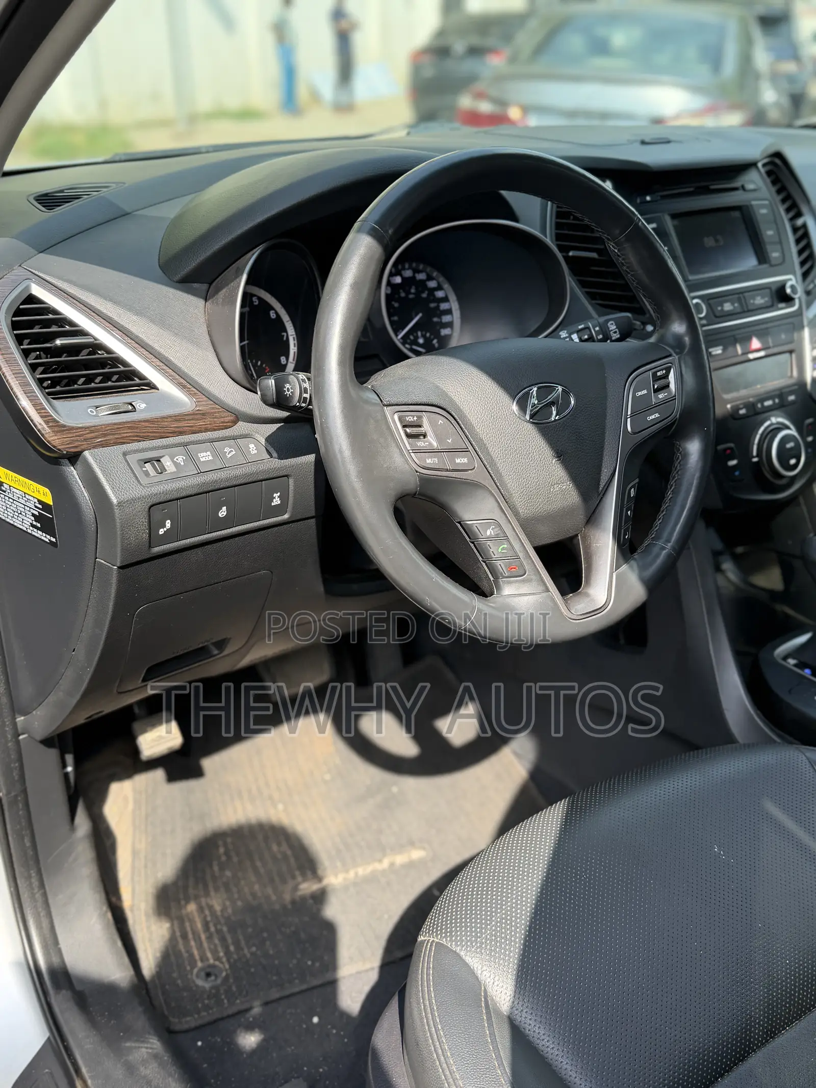 Hyundai Santa Fe SE AWD 2017 Silver