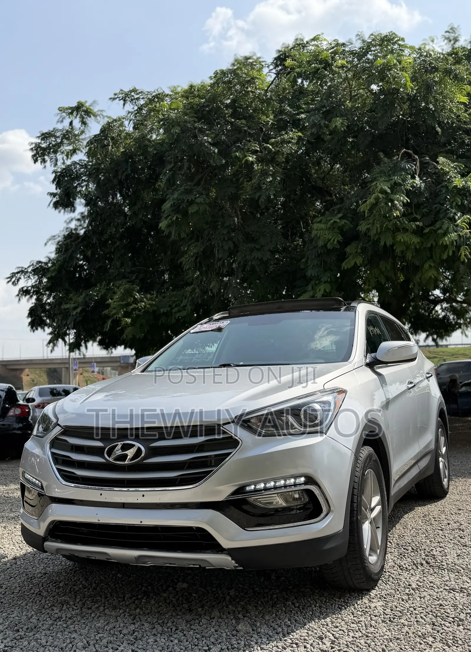 Hyundai Santa Fe SE AWD 2017 Silver