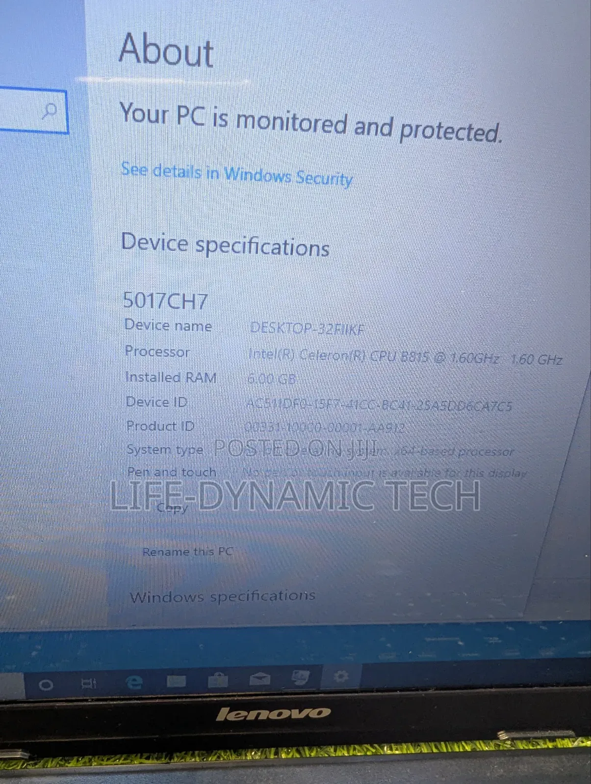 Laptop Lenovo B570 6GB Intel Celeron HDD 500GB