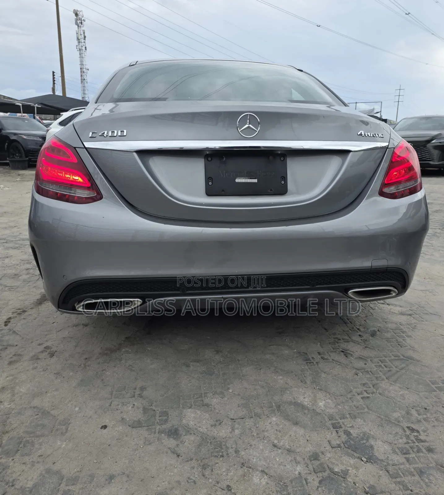 Mercedes-Benz C400 4Matic AWD Sedan (3.0L V6 7A) 2015 Gray