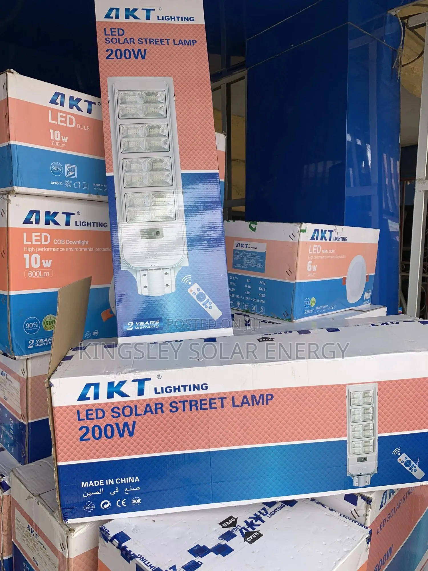 Akt Solar Street Light 200watts