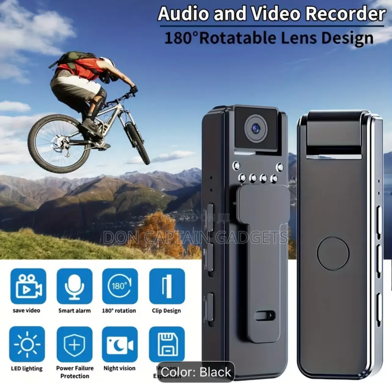 A8 Smart Video Recorder / Mini Body Cam