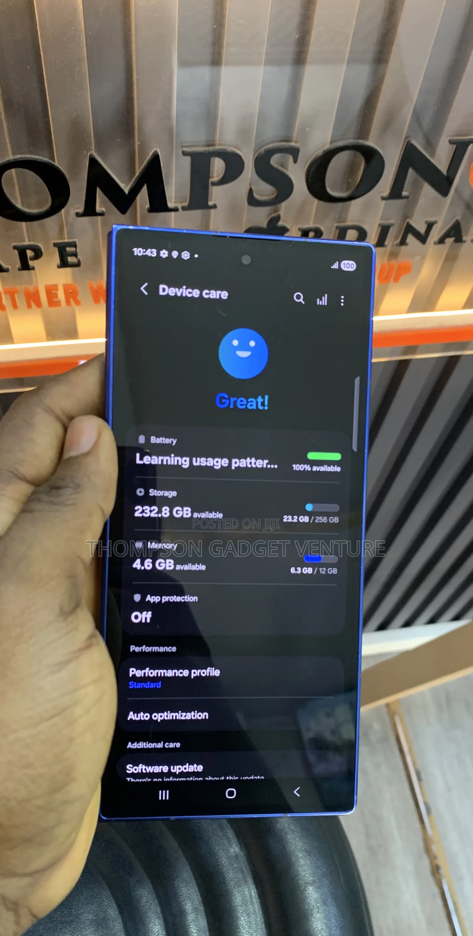 Samsung Galaxy Z Fold7 256 GB Blue
