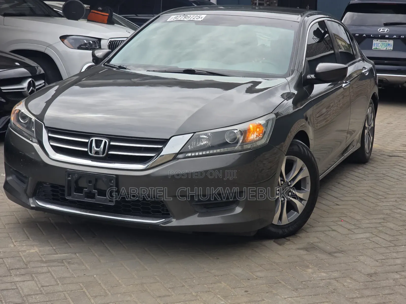 Honda Accord LX 4dr Sedan (2.4L 4cyl 6M) 2014 Gray