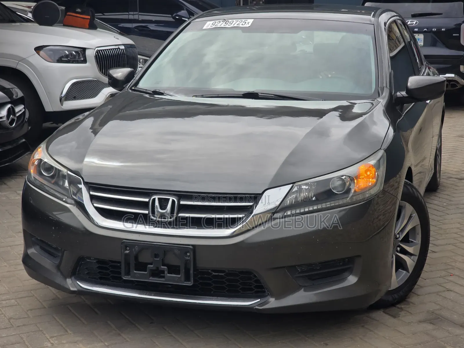 Honda Accord LX 4dr Sedan (2.4L 4cyl 6M) 2014 Gray