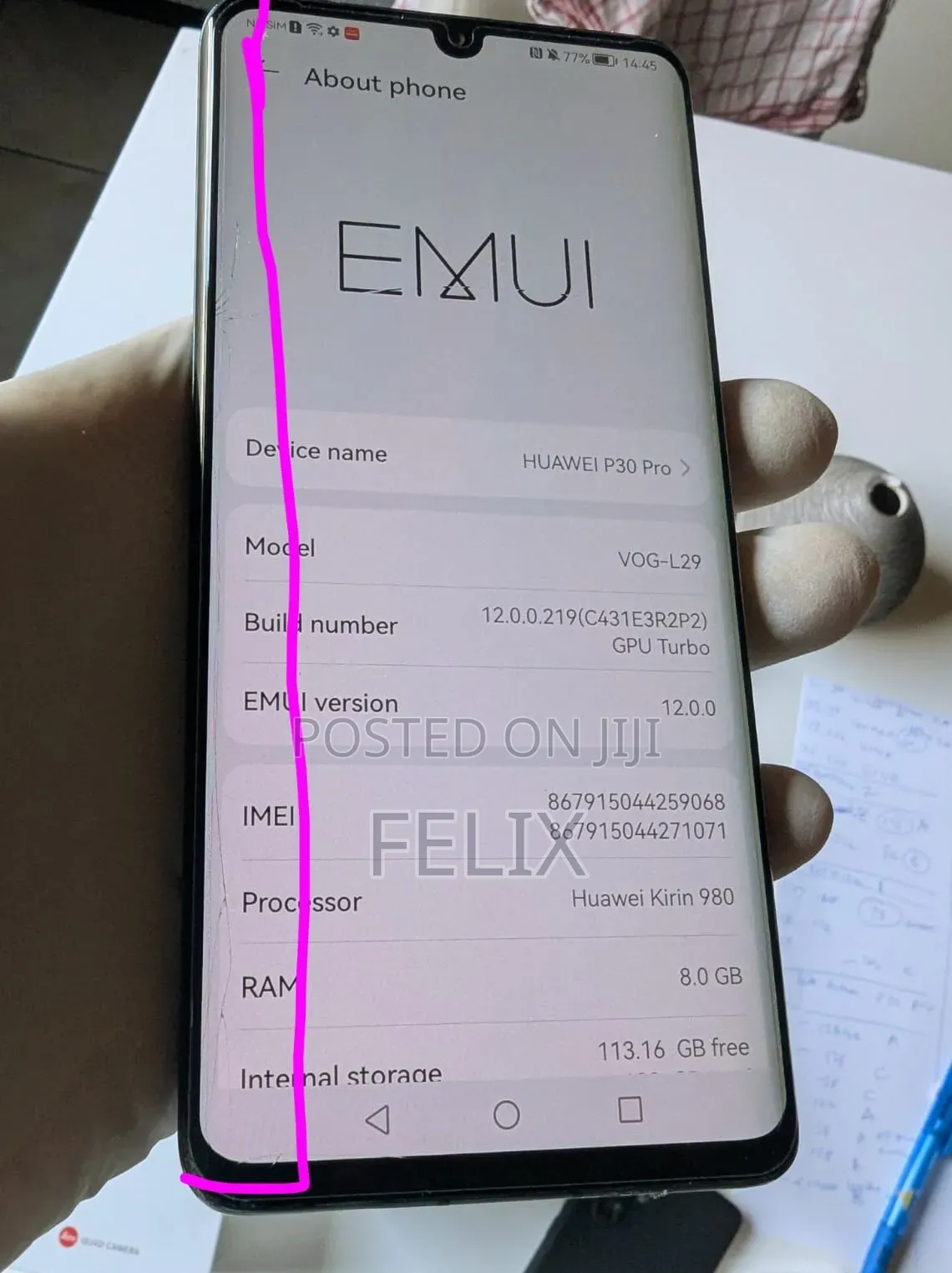 Huawei P30 Pro 128 GB Blue