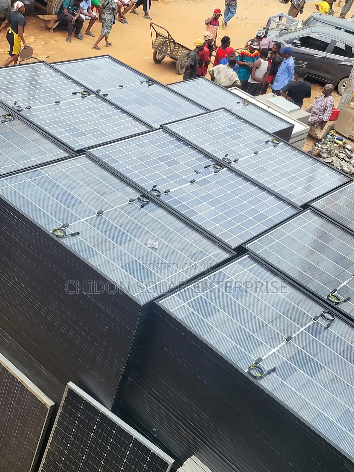 500w Bifacial Solar Panel