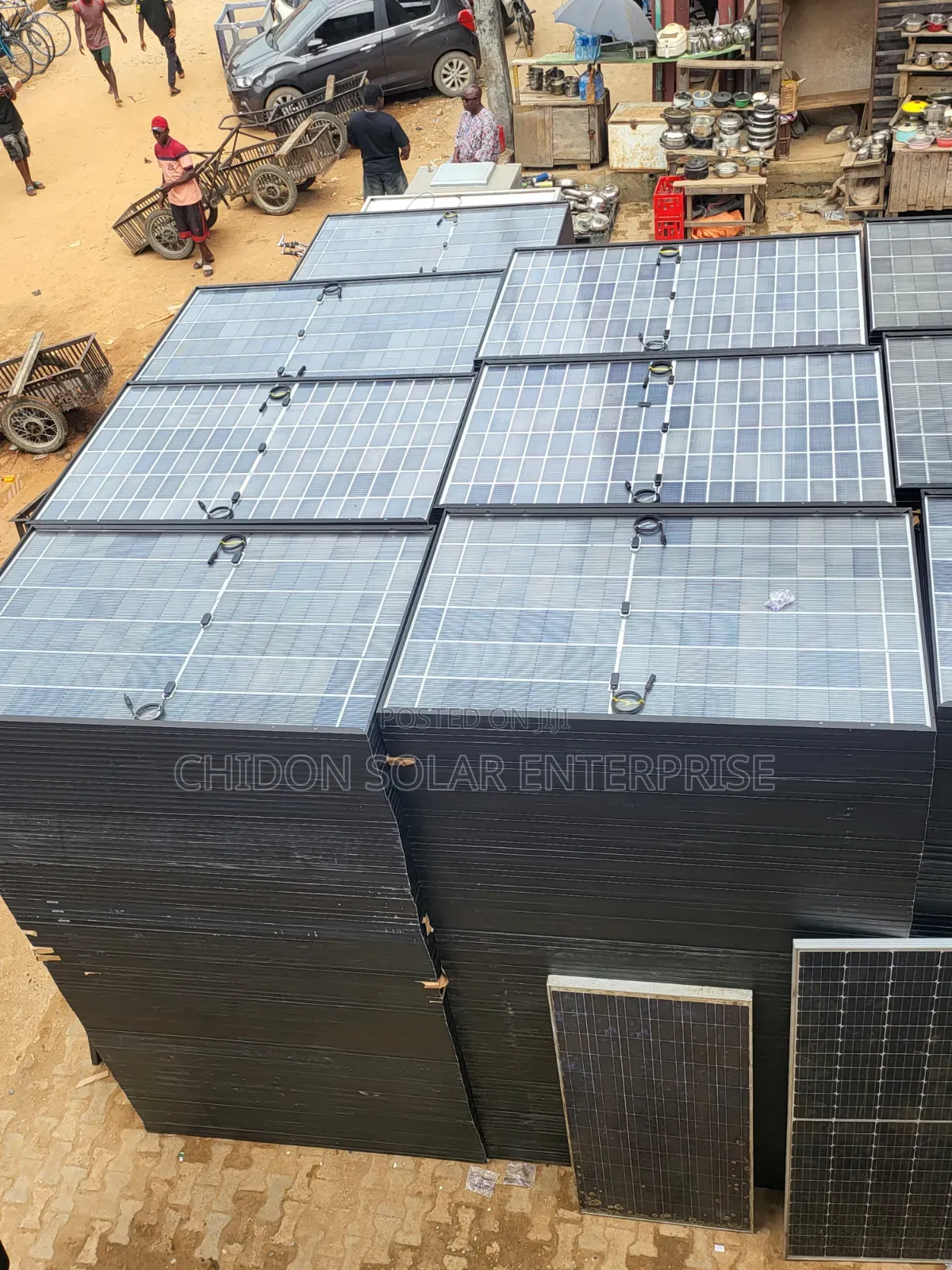 500w Bifacial Solar Panel