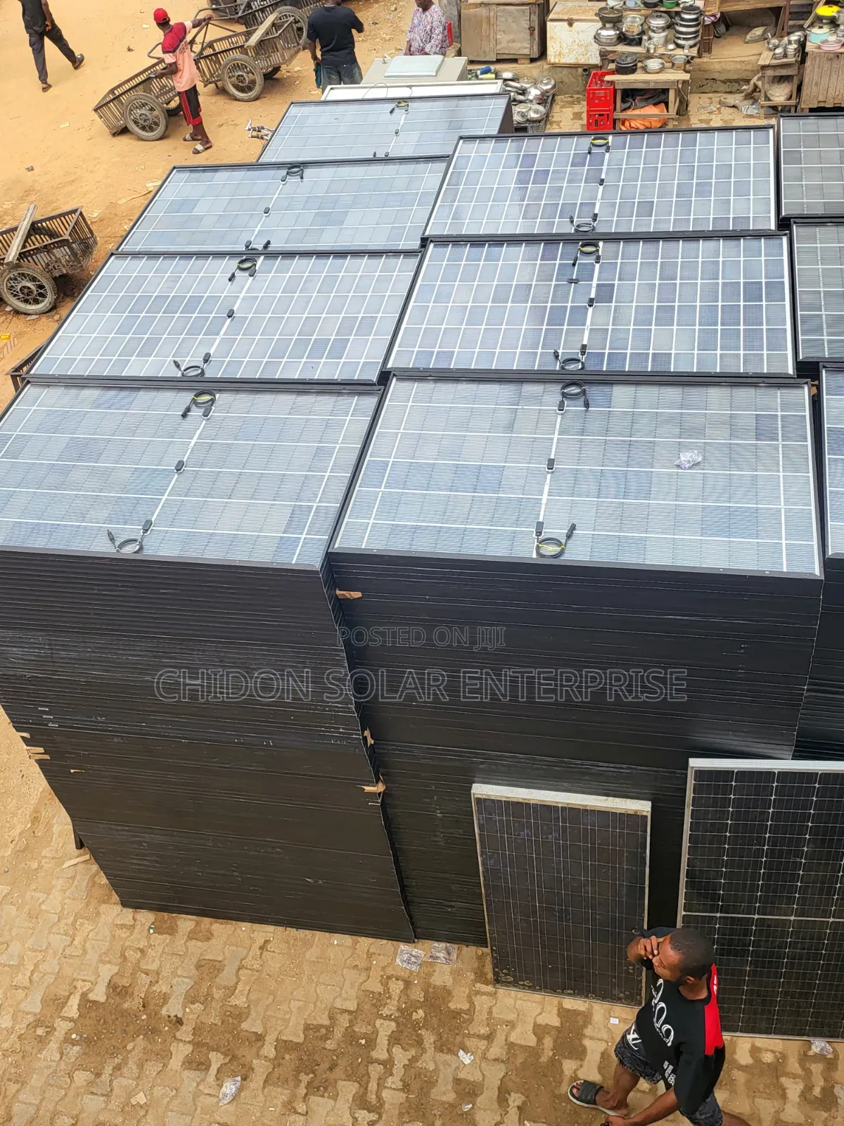 500w Bifacial Solar Panel