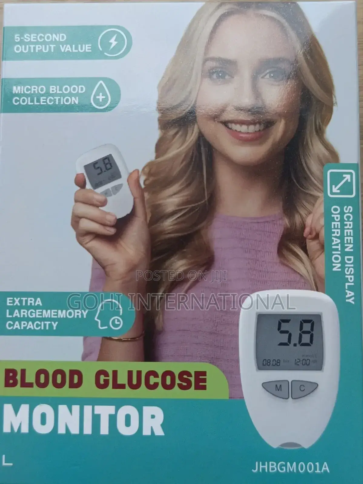 Digital Rechargeable Arm Wrist Blood Pressure Monitor With Voice