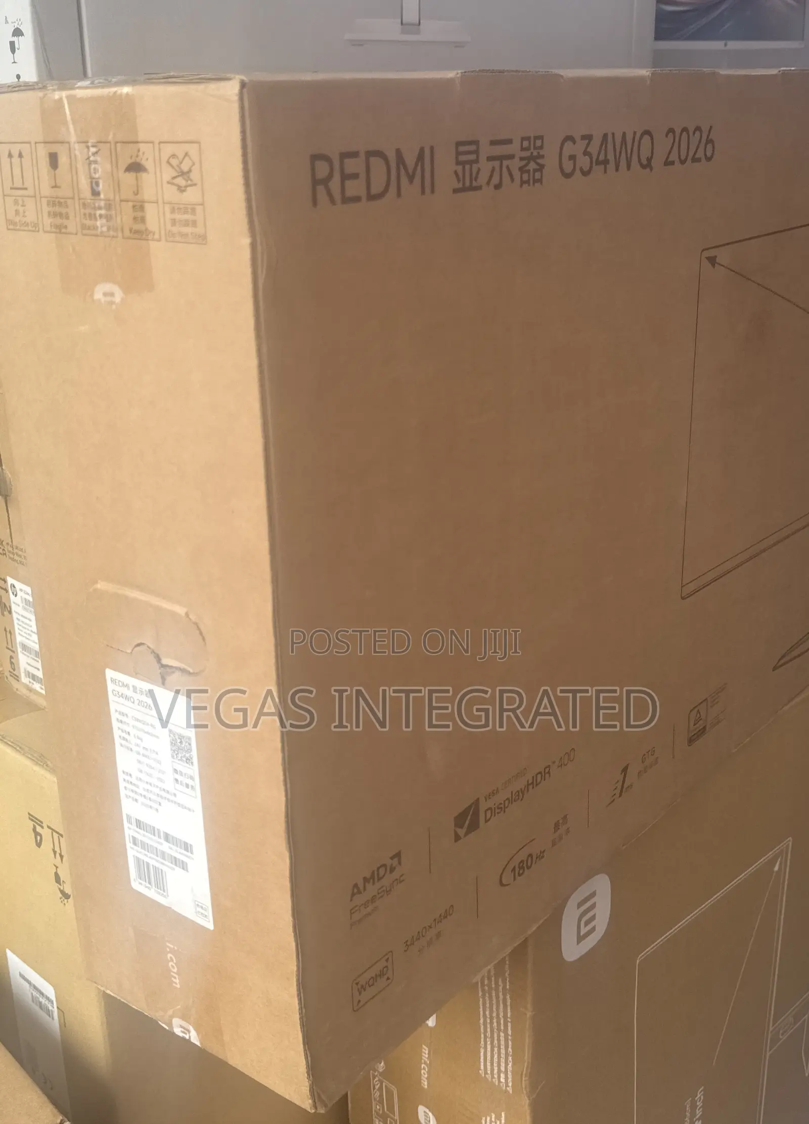 Redmi G34wq 2026 Curved Gaming Monitor 180hz Refresh Rate
