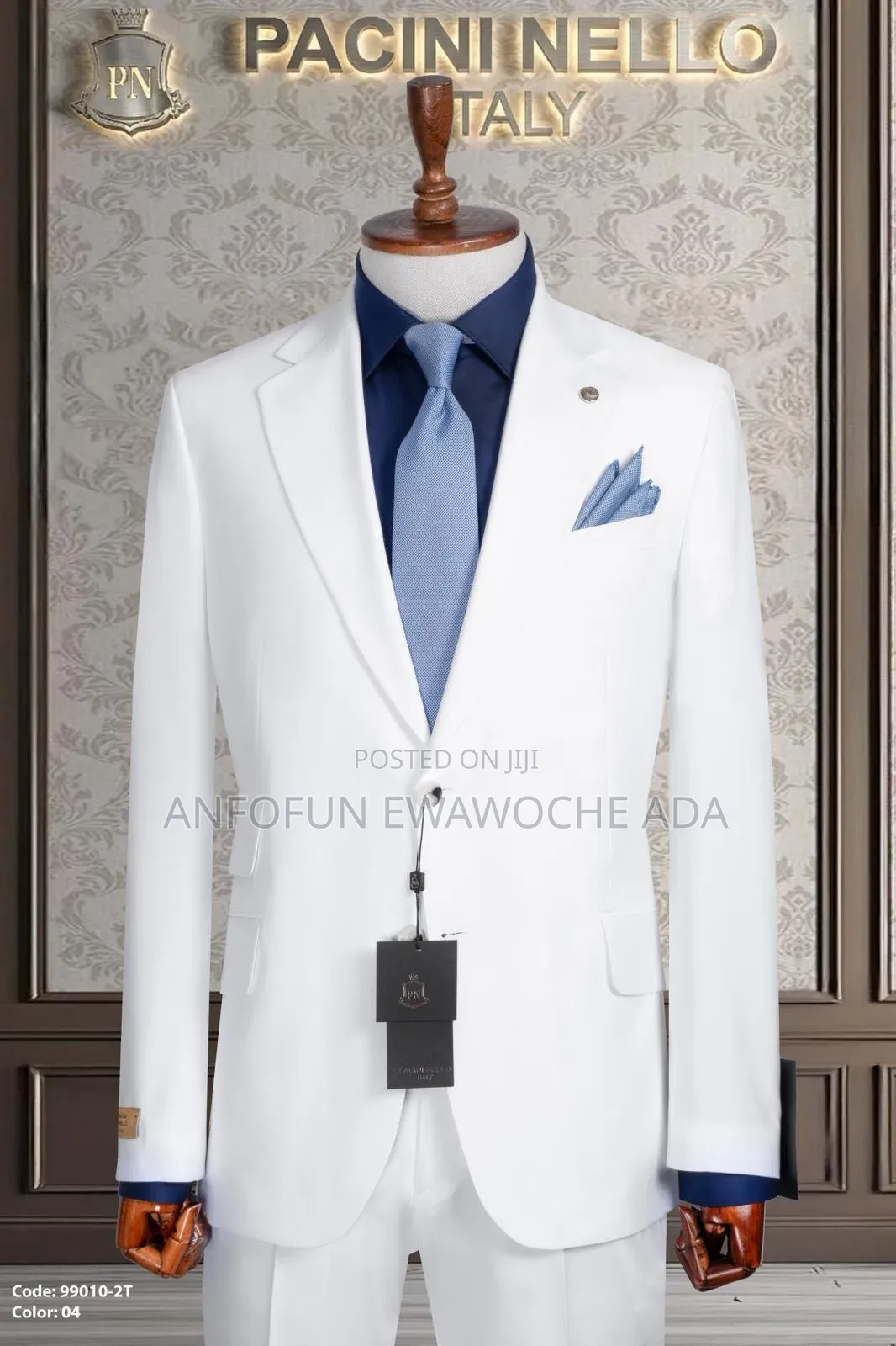 Two Buttons Italian Suit