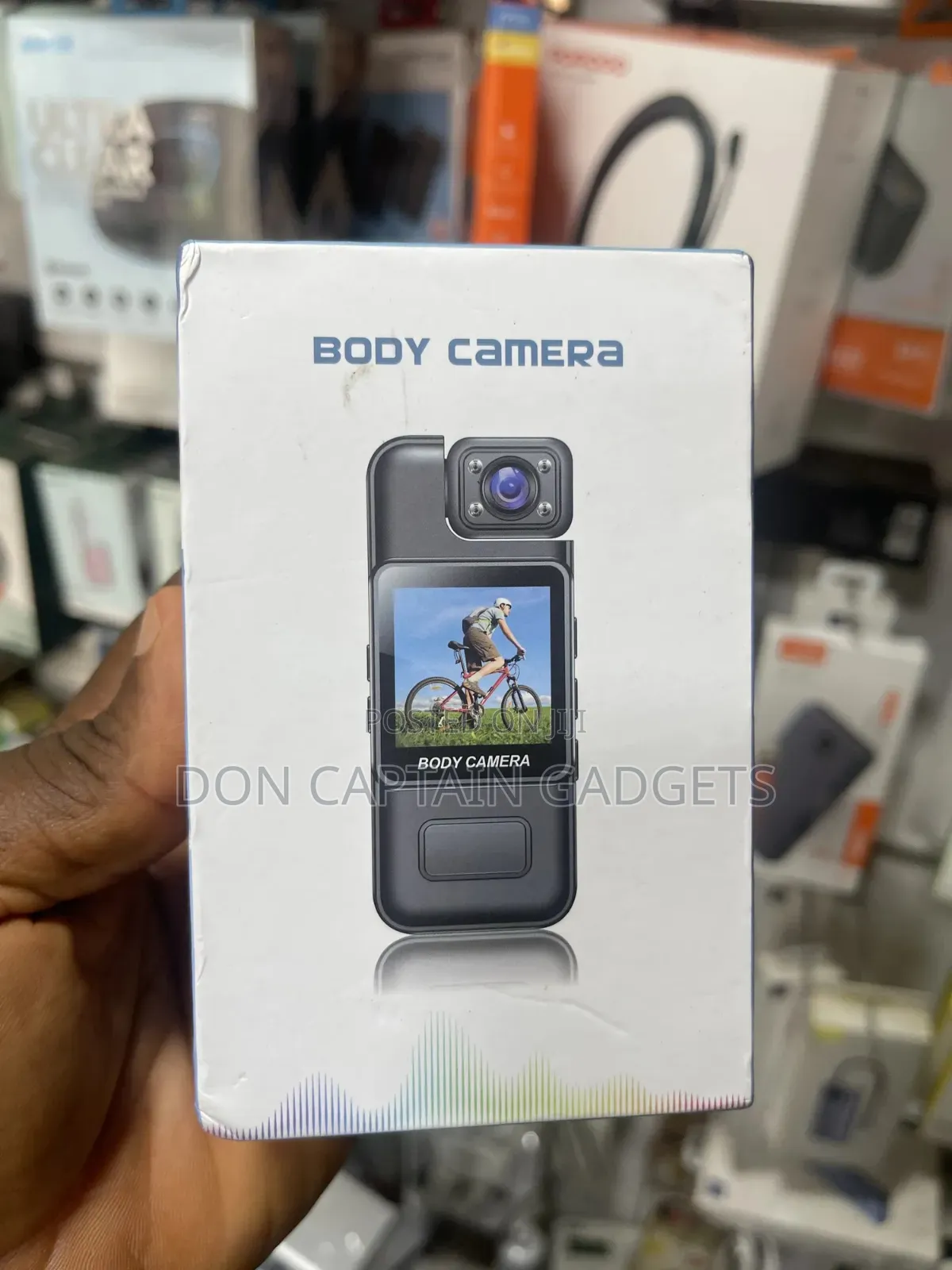 M11 Body Cam Mini Full Hd 2mp Rotating Lens Wearable Action Cam