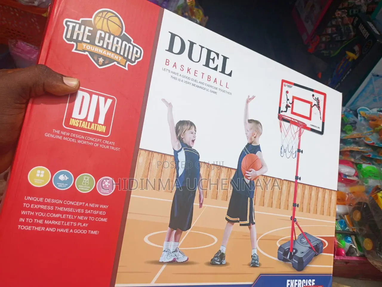 Adjustable Basketball Hoop With Stand