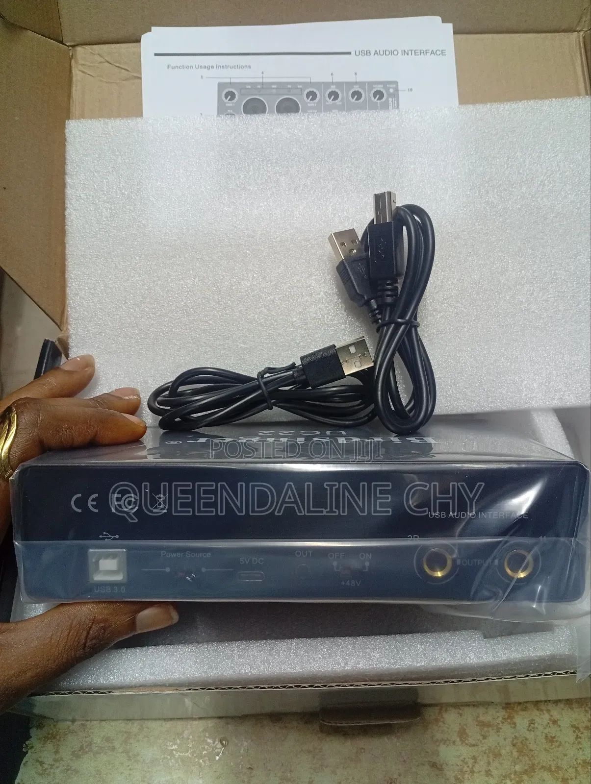 Professional Uc22 Audio Interface