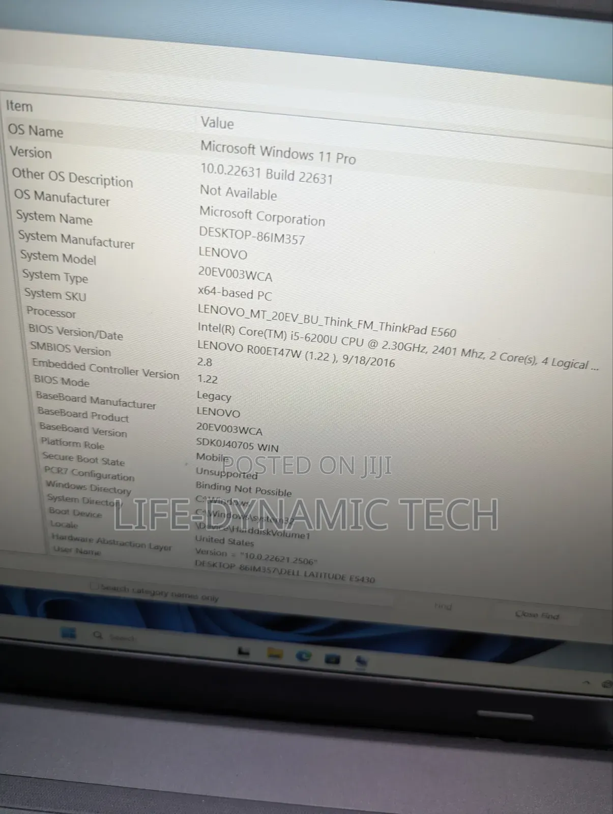 Laptop Lenovo 8GB Intel Core i5 HDD 500GB