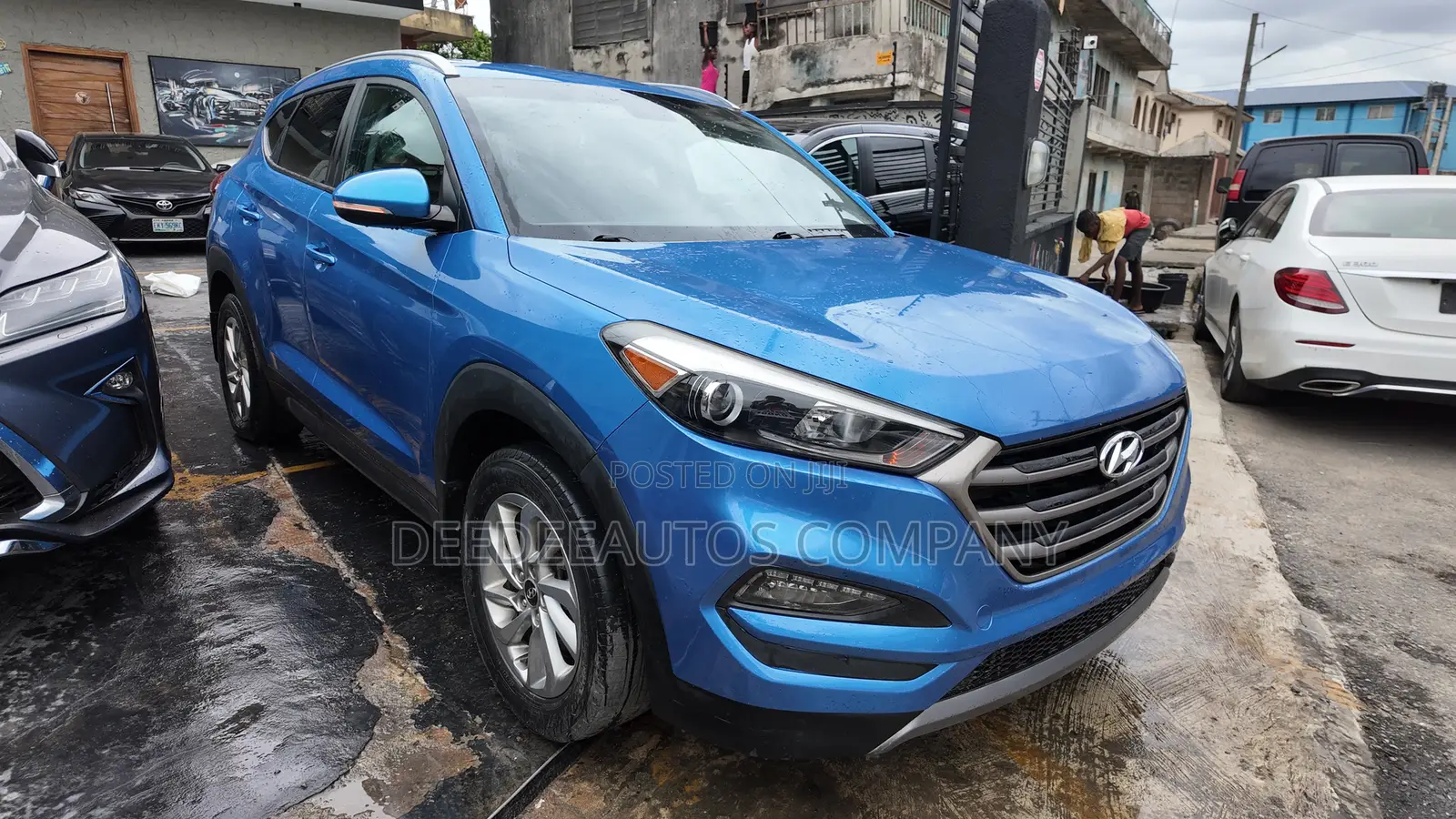 Hyundai Tucson Eco AWD 2017 Blue