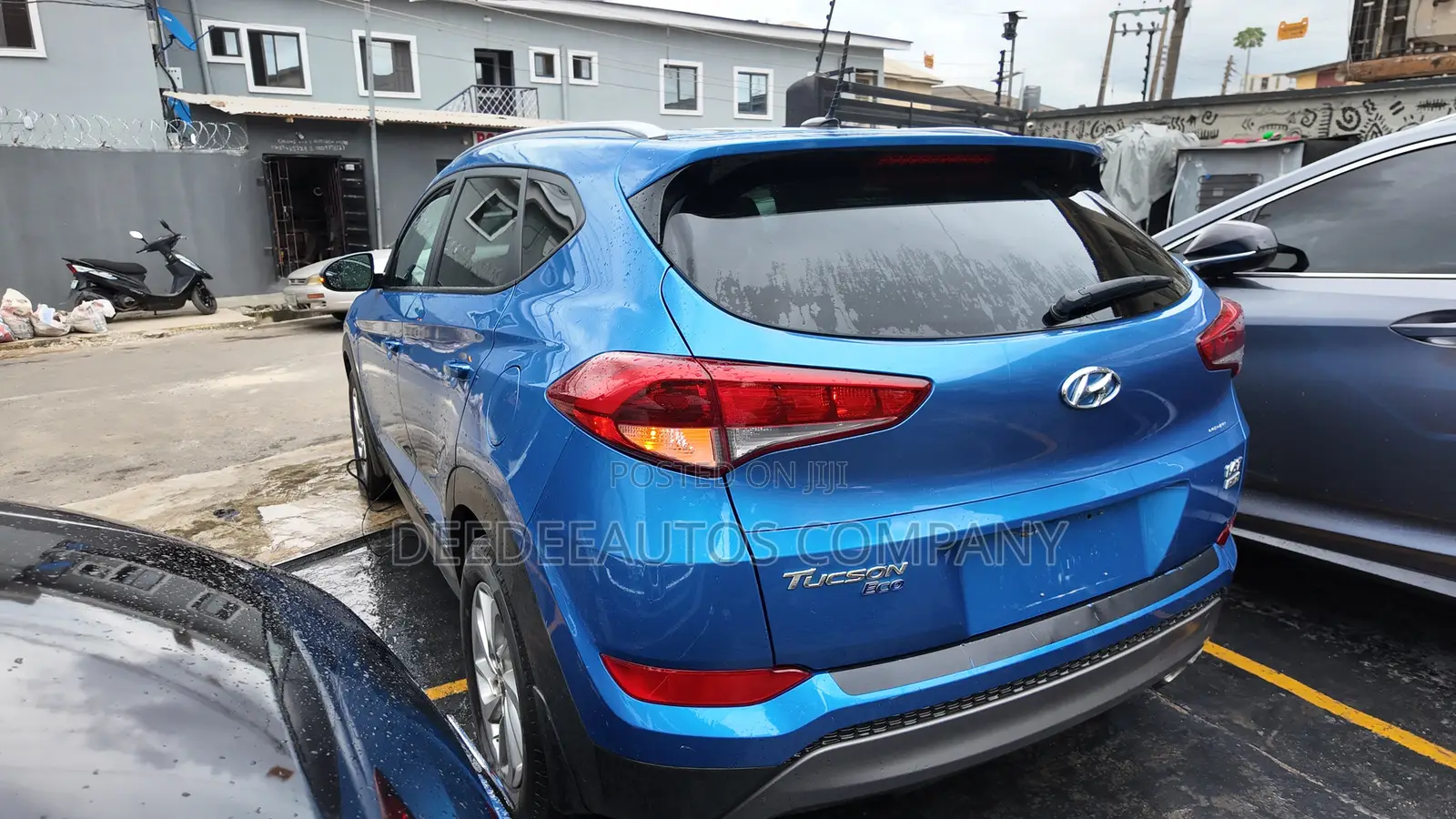 Hyundai Tucson Eco AWD 2017 Blue
