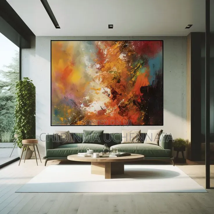 Classic Abstract Canvas Wall Artwork