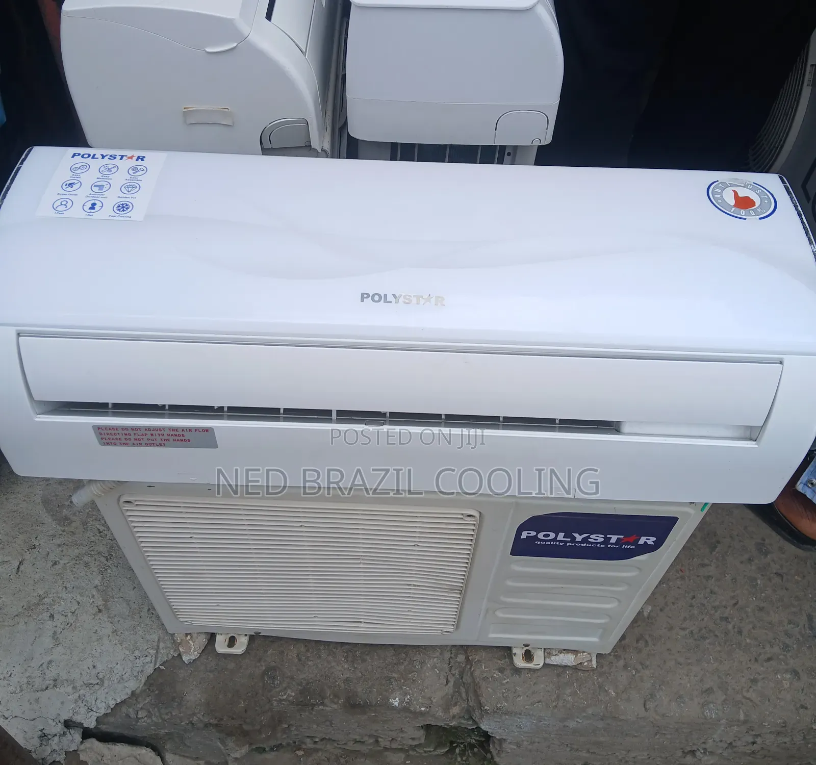 Uk Used 1hp Polyester Air Conditioner Non Inverter