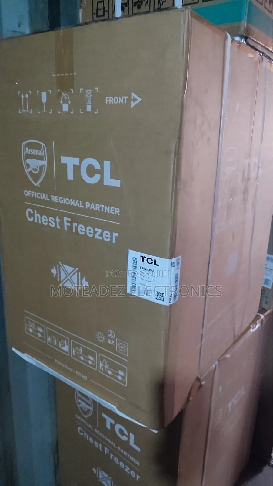 TCL 150 Litres Low Voltage Fast Freeze Chest Freezer