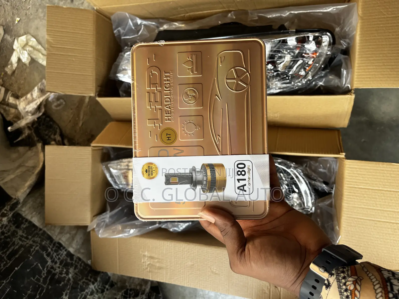 Original Headlight Bulb 50000w Led for Peugeot 406, 2004 Model