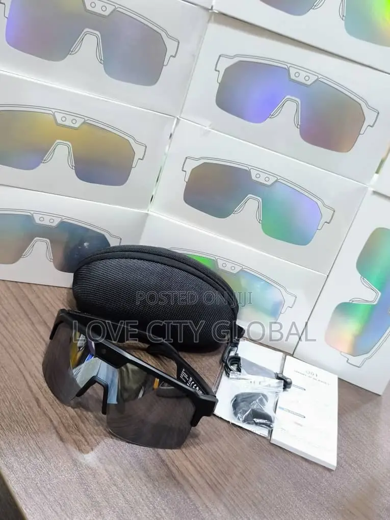 Q01 Ai Smart Glass Case 12mp Camera Chatgpt Call Music Sport Glass