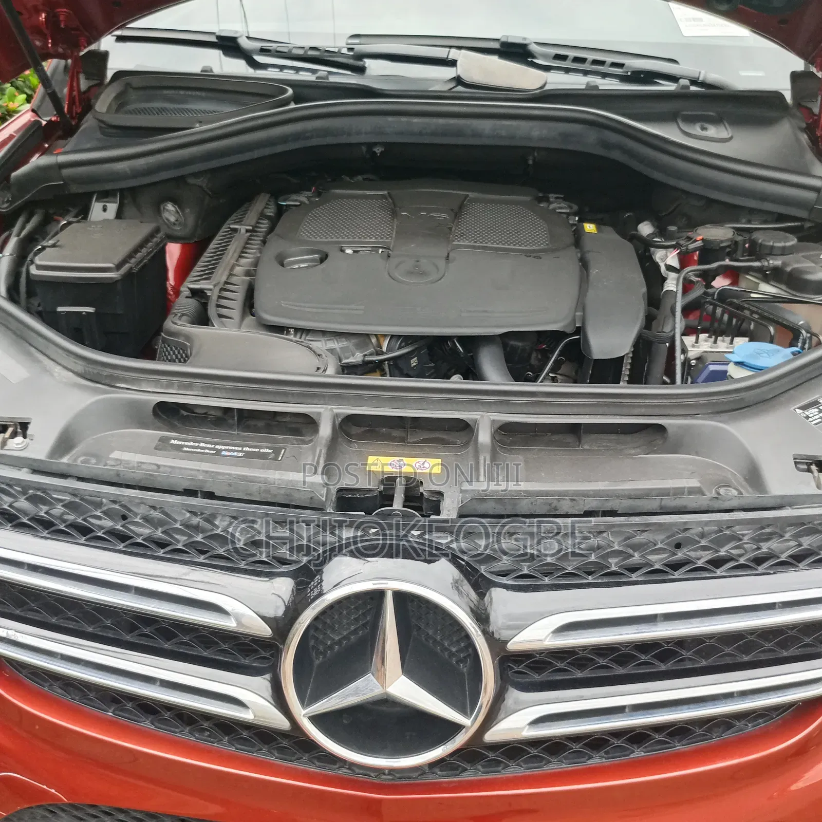 Mercedes-Benz GLE-Class 2017 Red