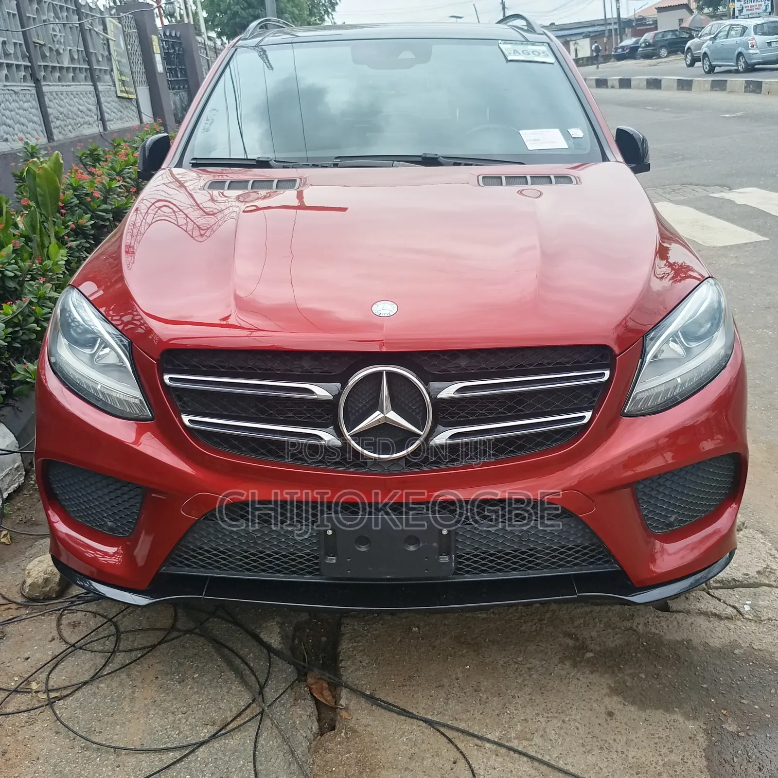 Mercedes-Benz GLE-Class 2017 Red