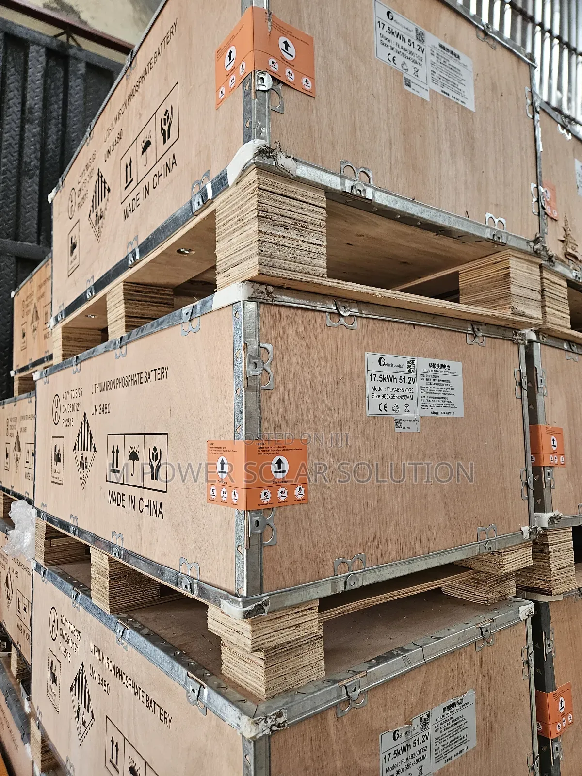 17.5kwh Felicity Fla Solar Lithium Batteries