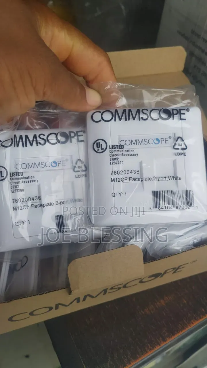 Commscope Face Plate Single