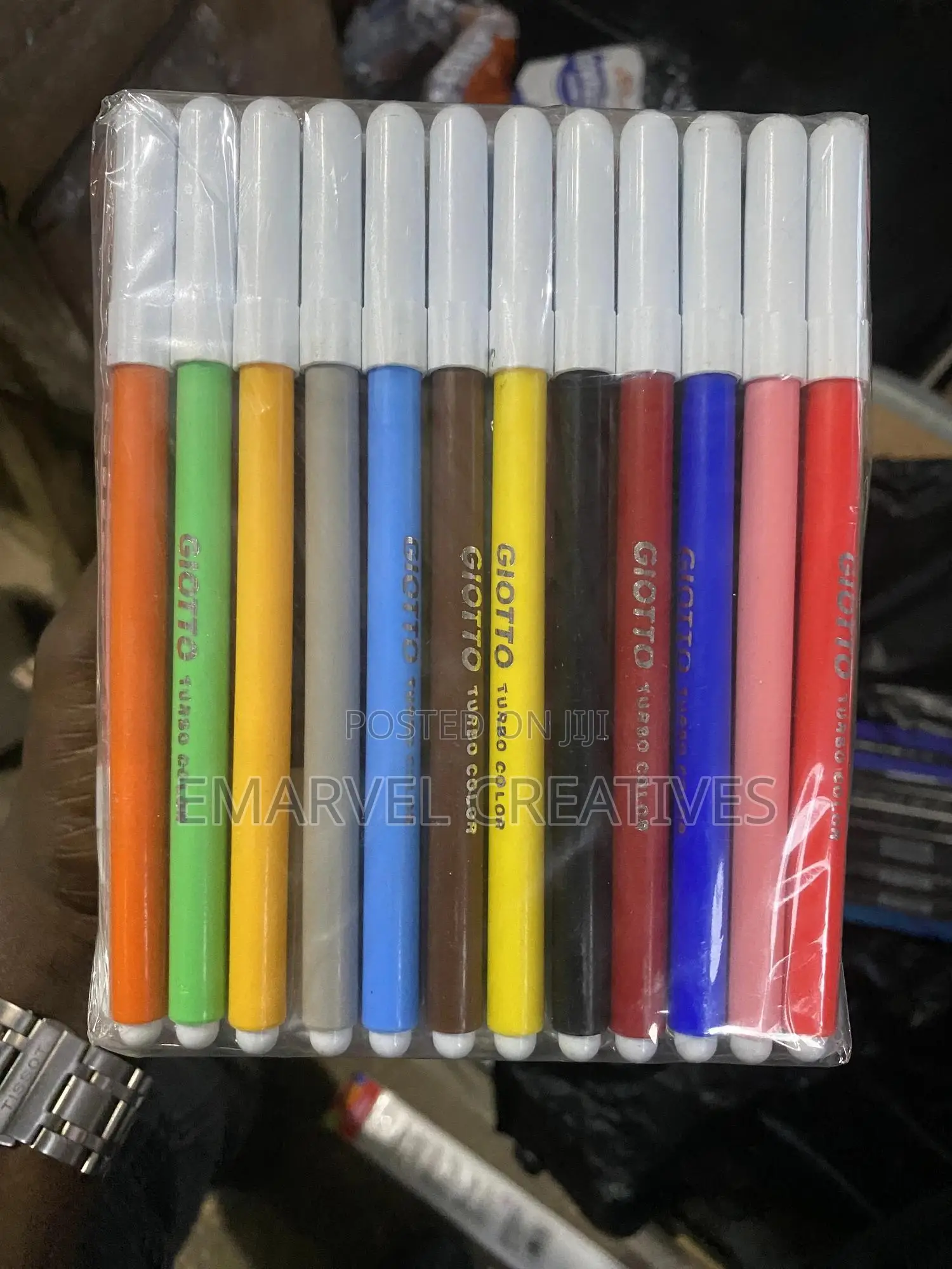 Coloured Pen (12 Colours)