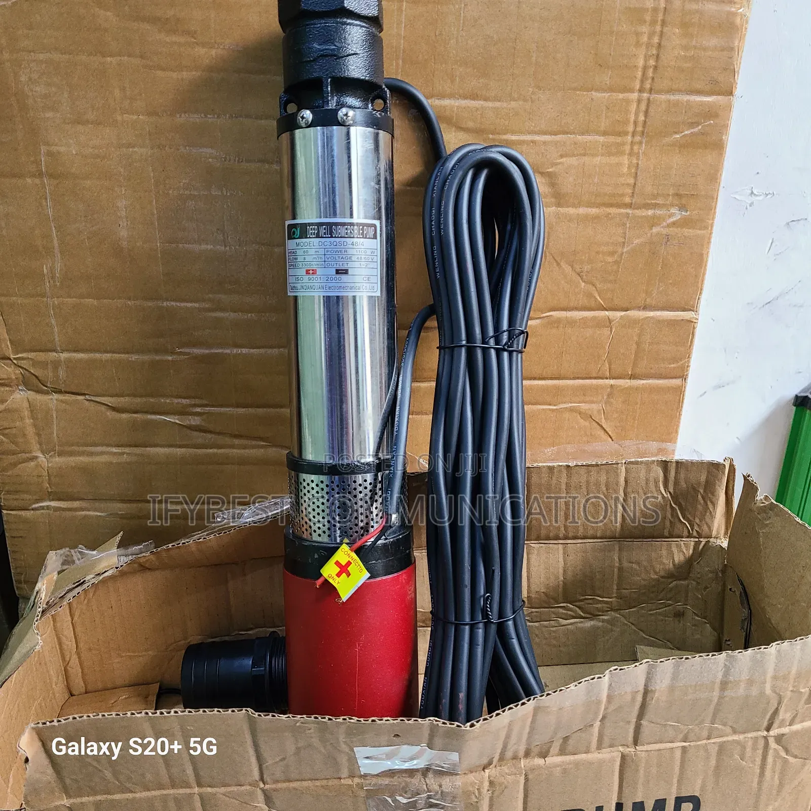 1hp Solar Submersible Water Pump 48volt