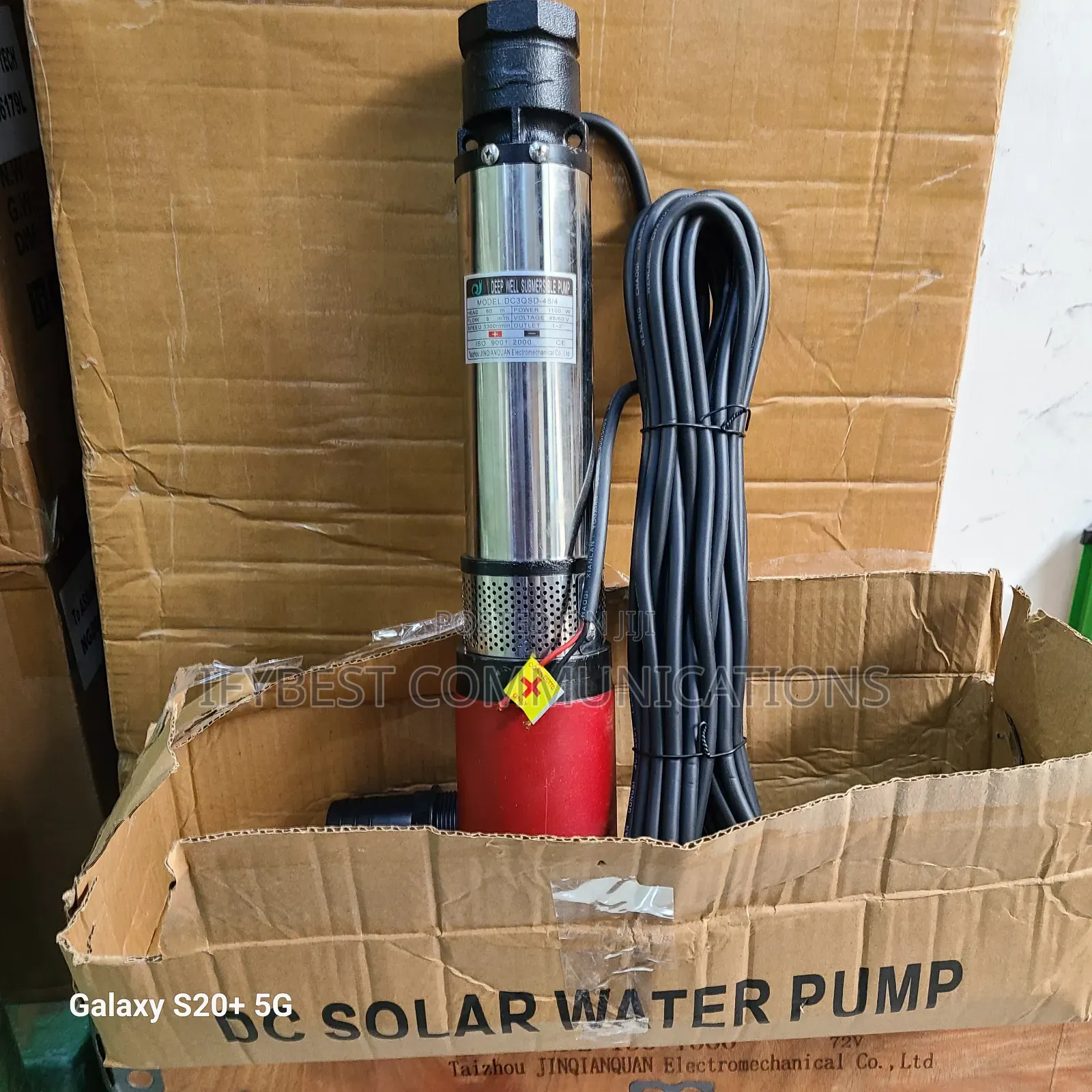 1hp Solar Submersible Water Pump 48volt