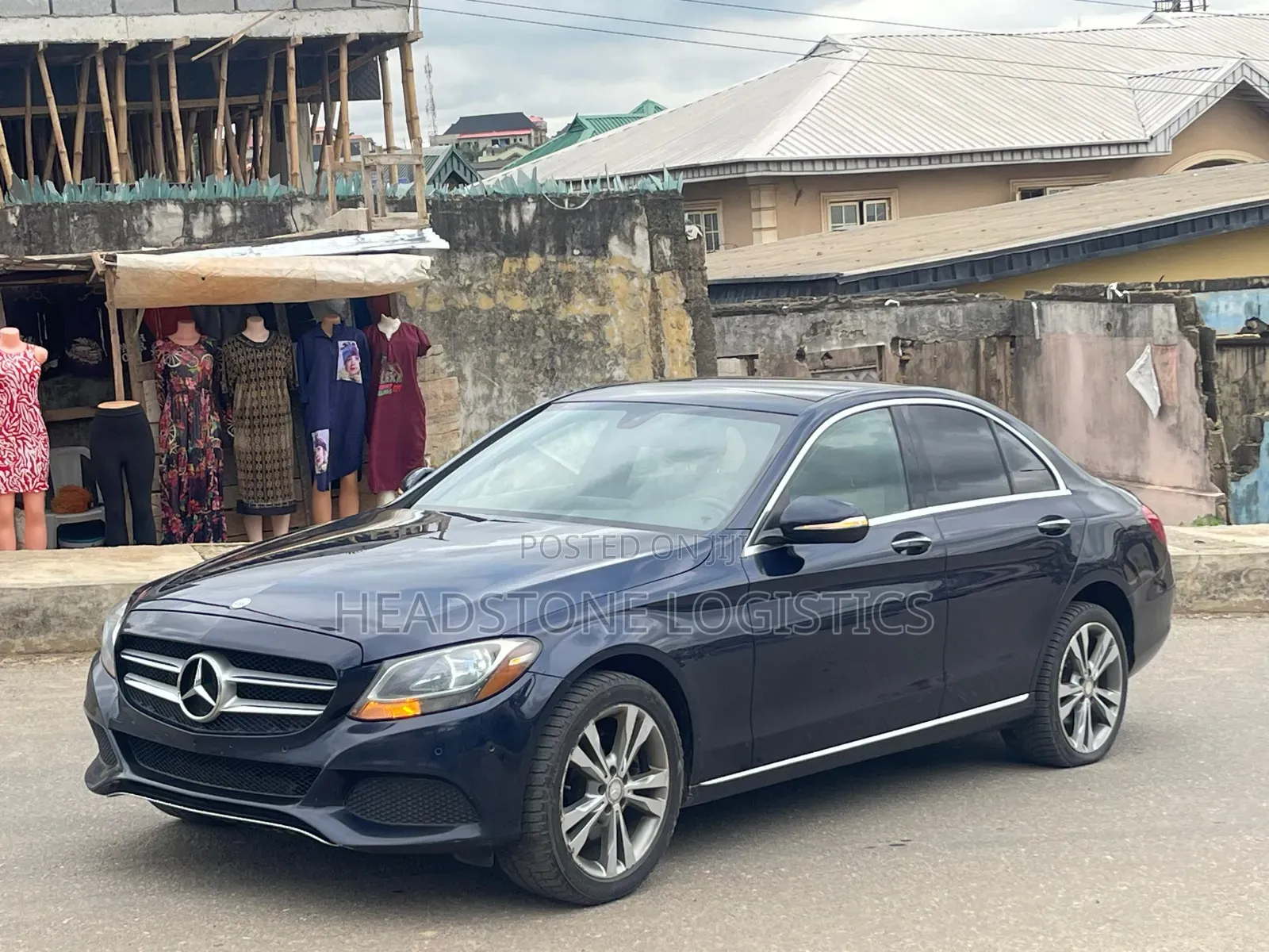 Mercedes-Benz C300 Luxury 4Matic Sedan AWD (3.5L 6cyl 7A) 2014 Blue