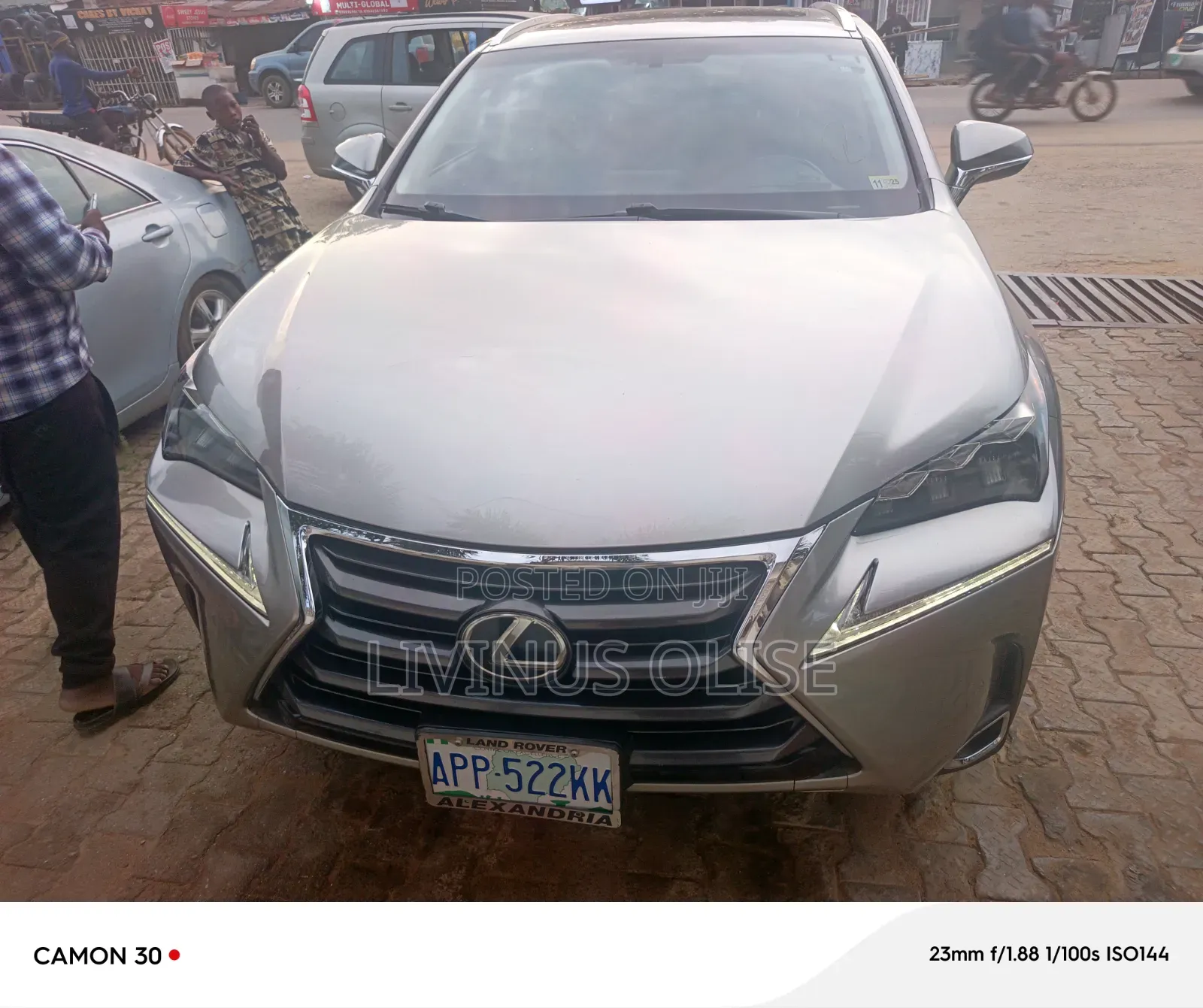 Lexus NX 200t FWD 2017 Gray