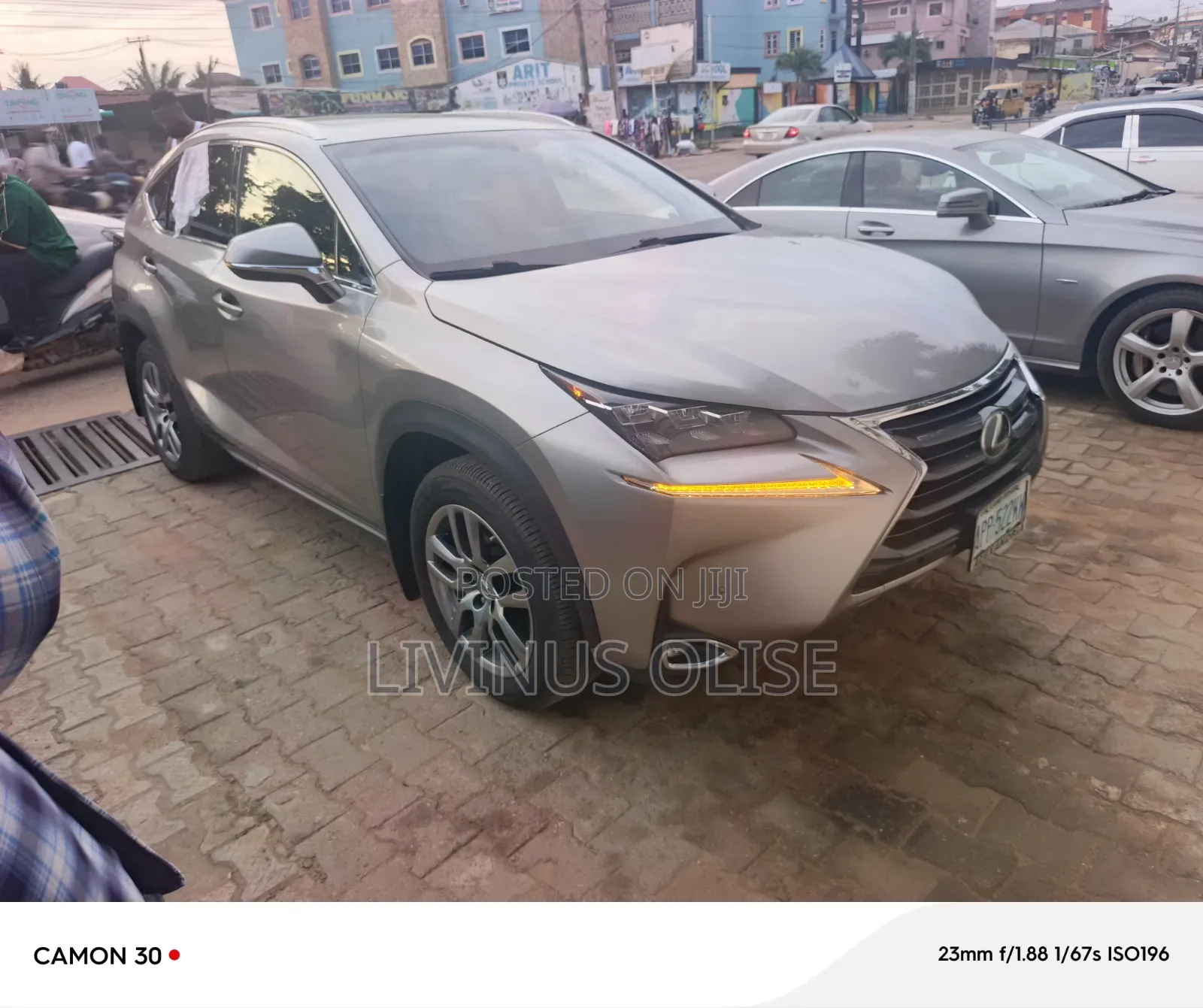 Lexus NX 200t FWD 2017 Gray