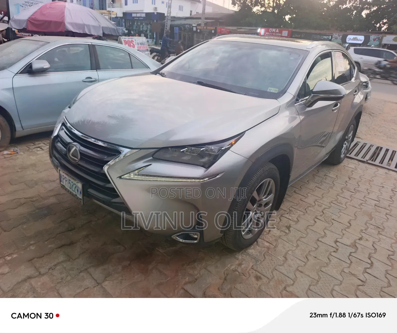 Lexus NX 200t FWD 2017 Gray