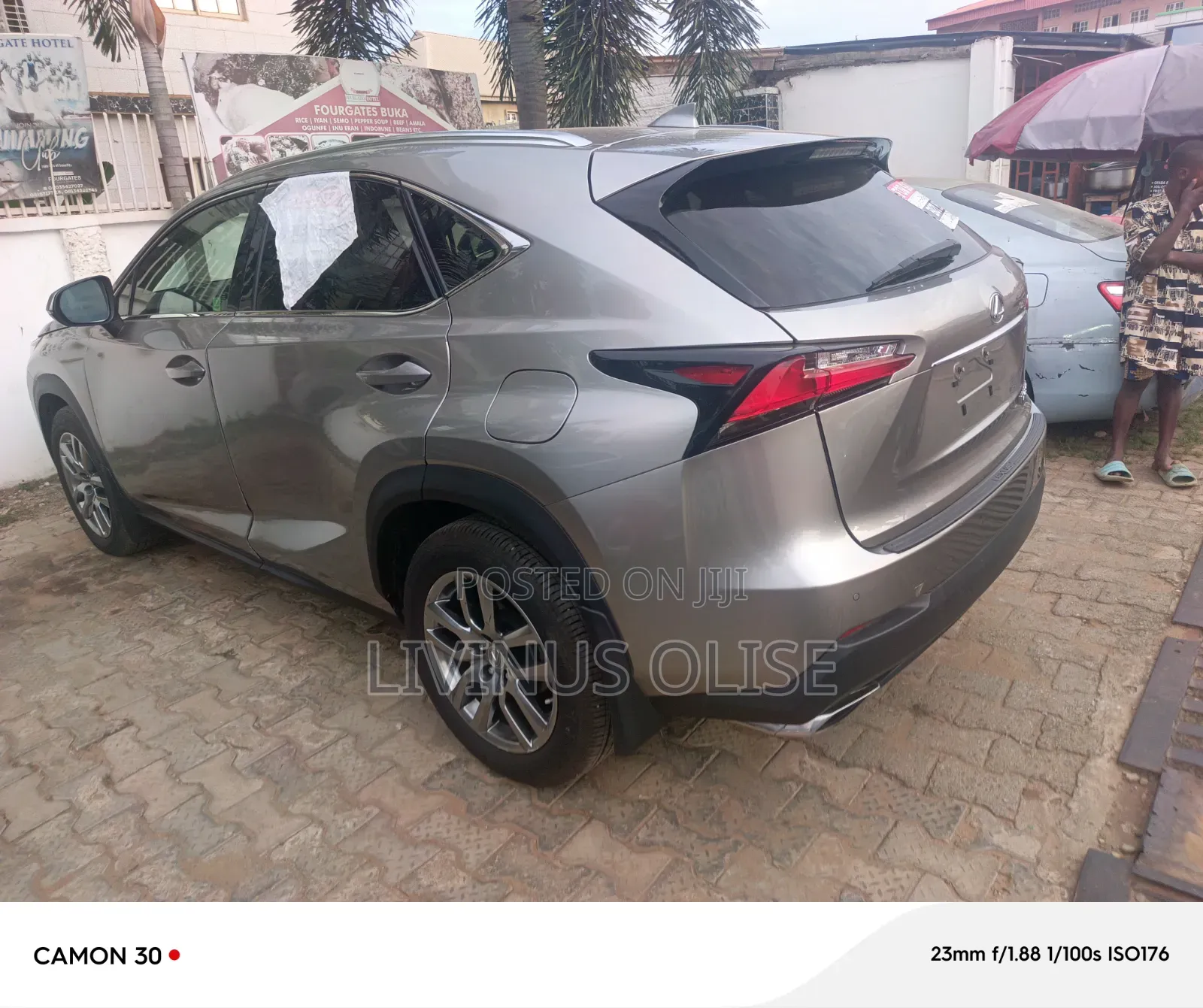 Lexus NX 200t FWD 2017 Gray