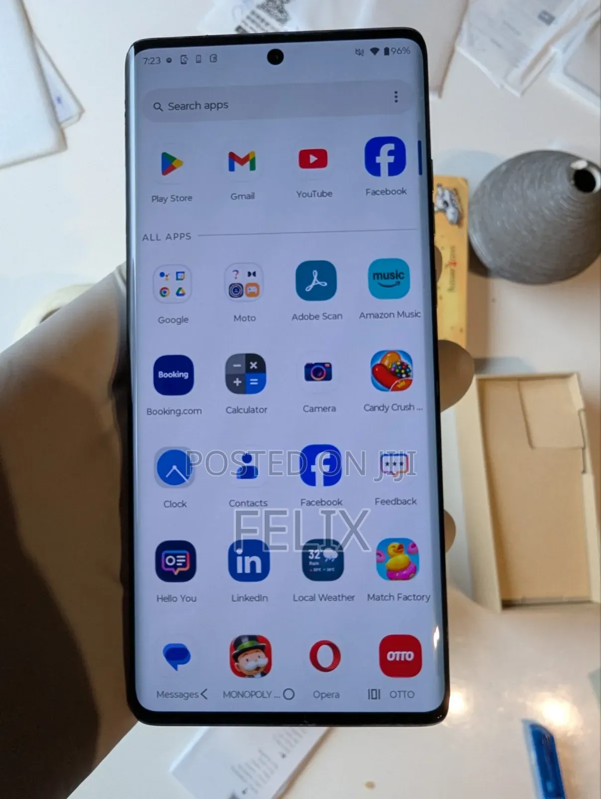 Motorola Edge 50 Fusion 256 GB Gray