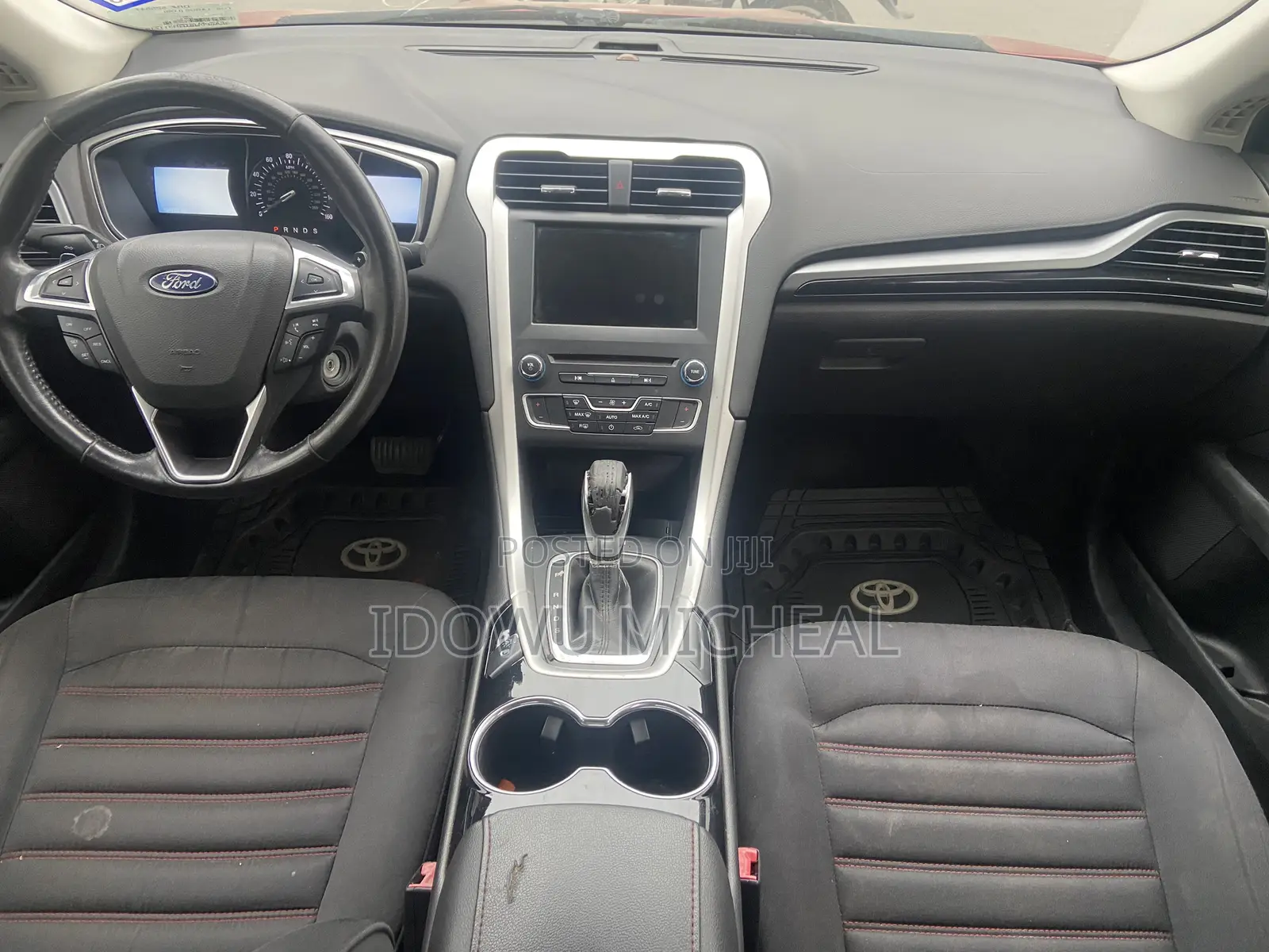 Ford Fusion SE FWD 2016 Red