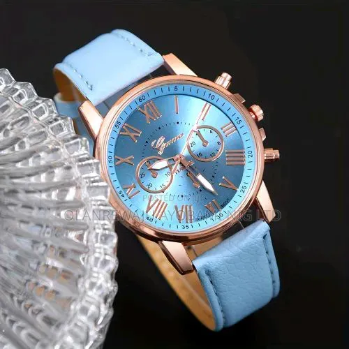 Women's Watch, Luxury Gold Quartz Watch Love Bracelet Set