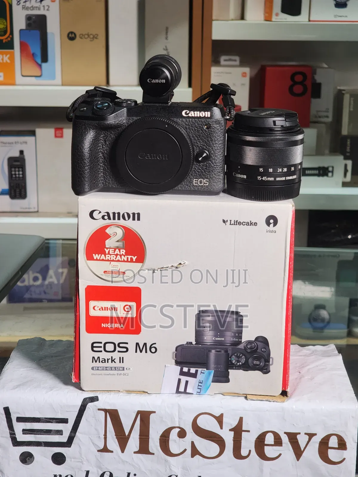 Canon Eos M6 Mark Ii Camera for Youtube and Content Creating