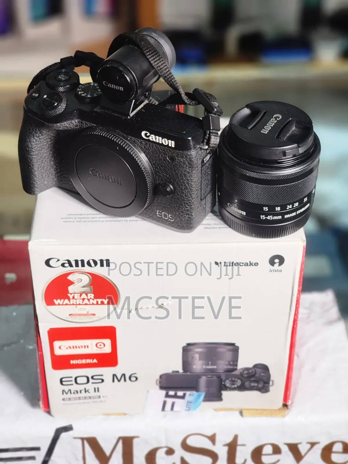 Canon Eos M6 Mark Ii Camera for Youtube and Content Creating