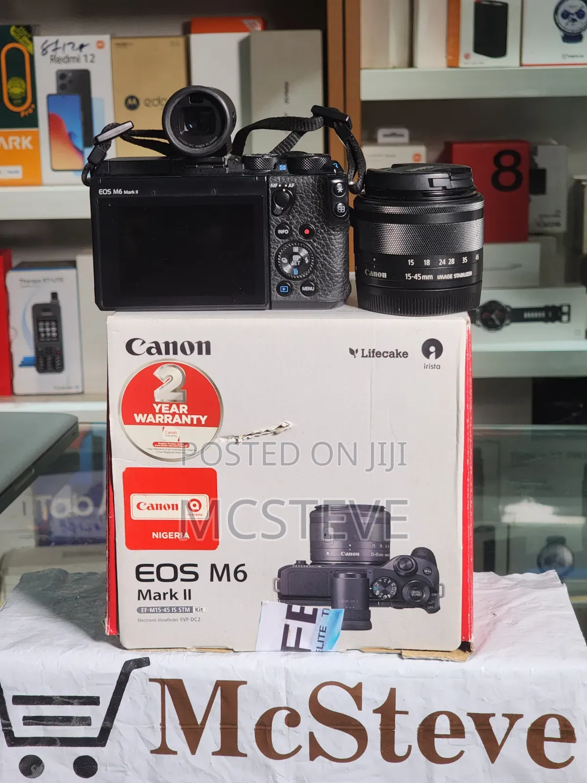 Canon Eos M6 Mark Ii Camera for Youtube and Content Creating