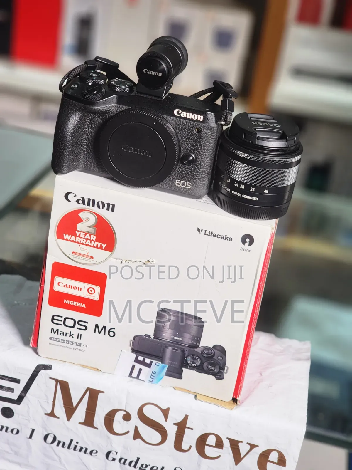 Canon Eos M6 Mark Ii Camera for Youtube and Content Creating