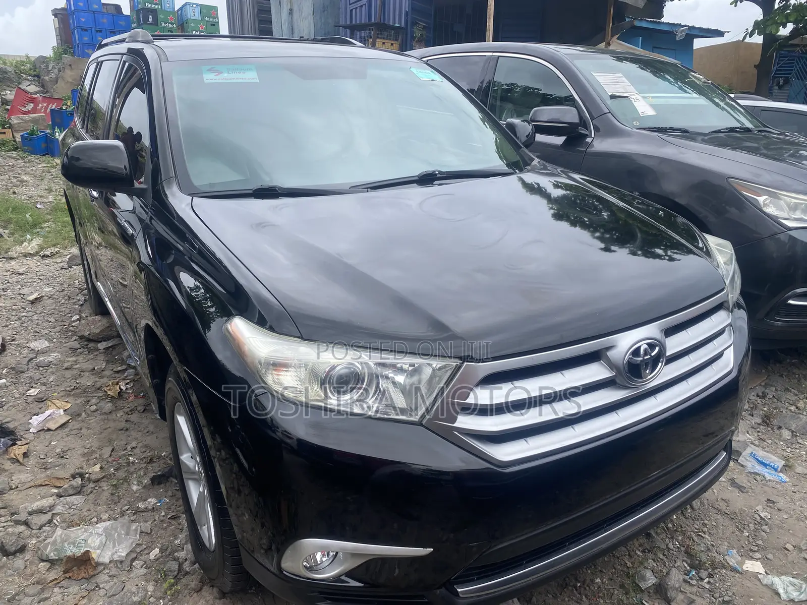 Toyota Highlander 3.5L 4WD 2013 Black