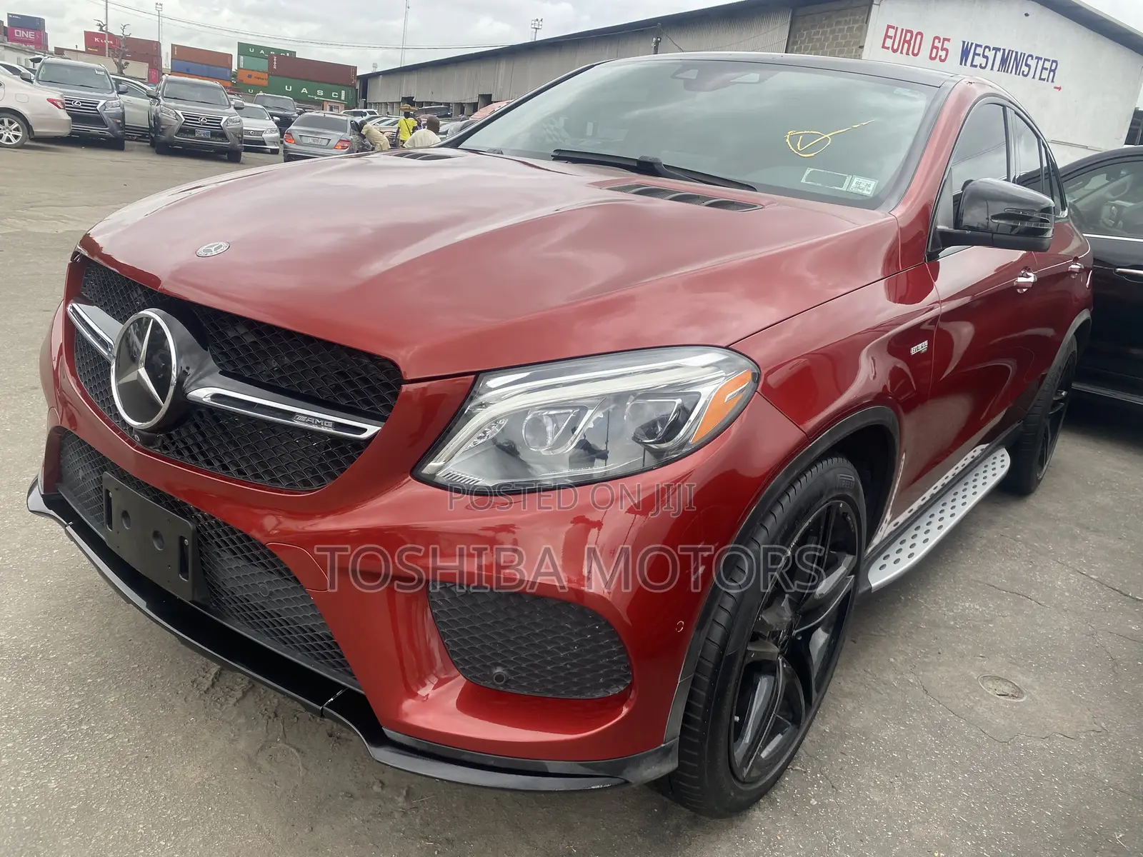 Mercedes-Benz GLE-Class AMG GLE 43 4MATIC 2016 Red