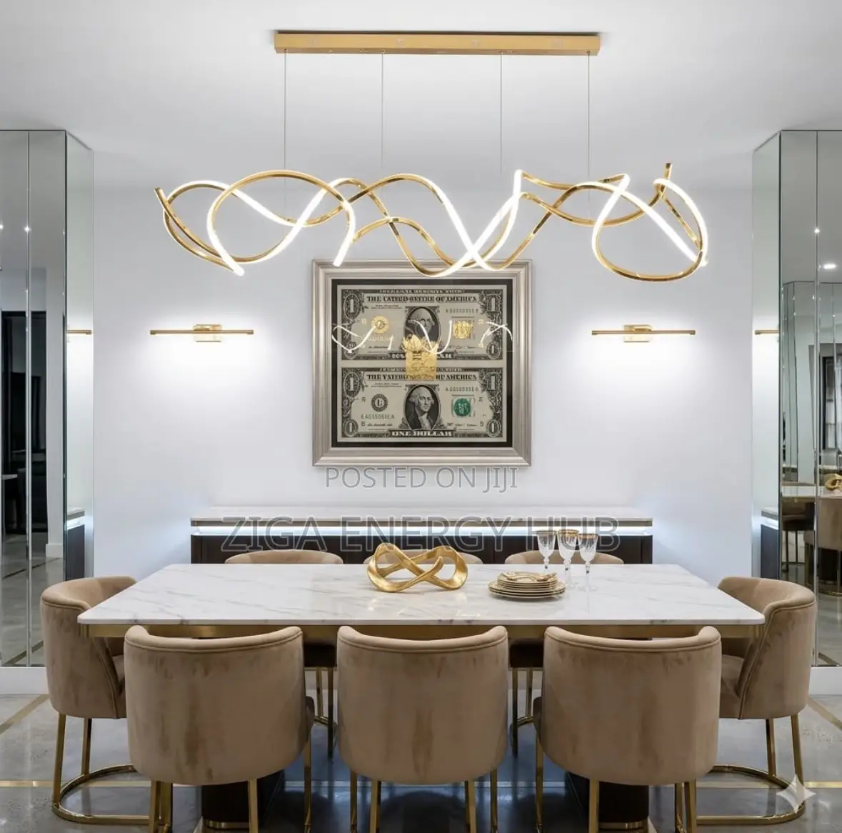 Modern Led Dining Chandelier